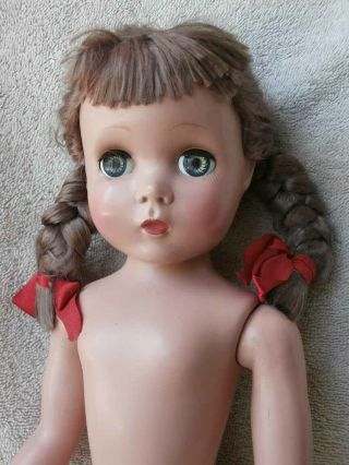 Vintage Madame Alexander POLLY PIGTAILS Doll 17 