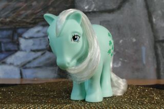 My Little Pony MINTY 25th Anniversary Green Clover Shamrock remake 2007 MLP 3