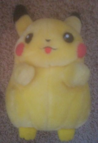 1998 Nintendo Pokemon I Choose You Pikachu Electronic Talking Plush Hasbro
