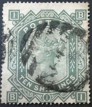 Great Britain - Sg128 - 10/ - Greenish Grey 1867 Cv: 3200£