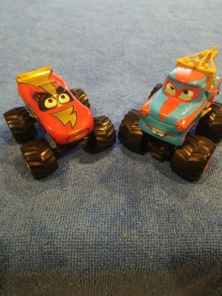 Disney Pixar Cars Toon The Tormentor Monster Truck & Mcqueen
