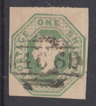 Sg 55 1/ - Green In Vfu Four Large To Clear Margins,  Liverpool Duplex Cancel.