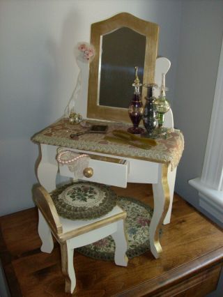 Shabby Chic Boudoir Vanity Set For Your Cissy,  Other 
