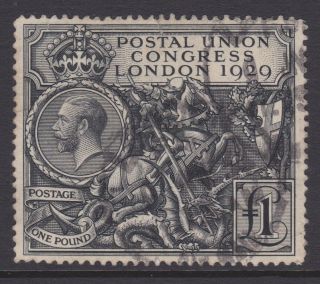 Gb Stamps King George V 1929 £1 Upu Congress St George & Dragon Issue