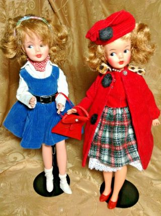 Vintage Ideal Blonde Tammy And Horsman Tammy Clone Patty Duke & Outfits