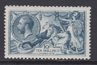Gb Stamps King George V 1917 10/ - Seahorse High Value Bradbury Wilkinson