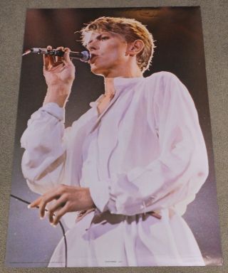 David Bowie Poster Vintage 1981 24 X 35