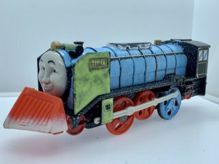 Modified Thomas & Friends Trackmaster Snow Clearing Hiro Motorized,