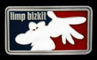 Limp Bizkit Band Belt Buckle Licensed