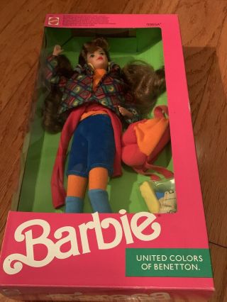 1990 United Colors Of Benetton Teresa (barbie) Doll