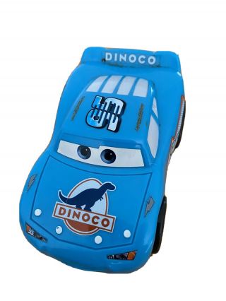 2005 Mattel Disney Pixar Cars Shake N Go Lightening Mcqueen Dinoco Vehicle