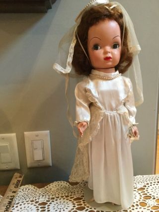 Doll Mary Jane Bride Tagged Mary Jane Take Off Terri Lee 1950s