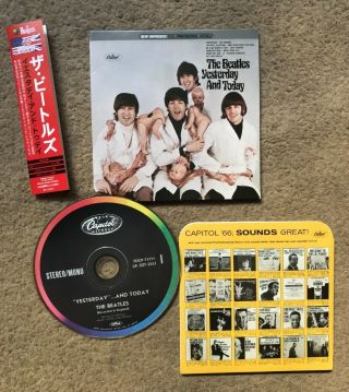 Beatles ' Yesterday & Today  Butcher Cover ' mini - LP CD 32 tracks - RARE 3