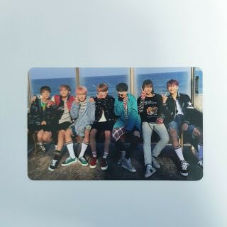 K - Pop Bts Mini Album " You Never Walk Alone " Official Bts Photocard