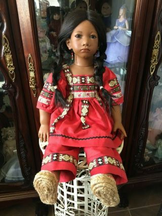 Panchita Mexican Doll By Annette Himstedt Children Together 1994
