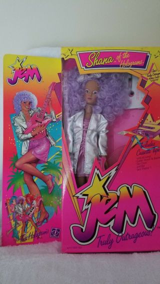 Shana Of Jem Of The Holograms 4203/4005 – Nib 1986 Vtg Collectible