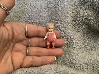 Miniature Handmade Mini 1/24th Half 1/2 Scale Boy Child Ooak Dollhouse 1/24 Tiny