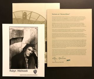 Robyn Hitchcock Moss Elixir Rare Press Kit 1996 W/photo Soft Boys