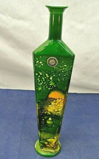 Murano Glass Vase,  Made In Italy