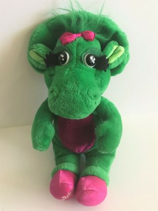 Vintage 1992 The Lyons Group Barney & Friends Baby Bop 13 " Plush Stuffed Dinosau