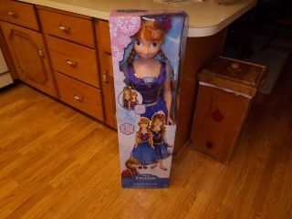 Disney Frozen My Size Anna 38 " Life Size Barbie Type Doll Light Up Nib Over 3 