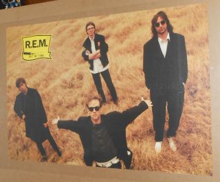 Rem Out Of Time Poster 1991 Promo 23x35