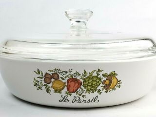 Corning Ware Le Persil Skillet Dish 6.  5 Inch P - 83 - B With Lid P - 83 - C Vegetable