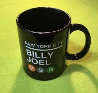 Billy Joel Concert York City Madison Square Garden " Msg " Coffee Mug