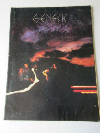 Genesis 1978.  And Then There Were Three Tour Poster Program Book