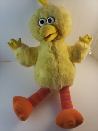 1996 Tyco Sesame Street Talking Laughing Playtime Big Bird