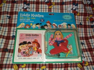 Vintage Mattel 3514 Liddle Kiddle Windy Fliddle Doll Set Moc 1966
