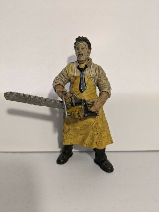 Movie Maniacs The Texas Chainsaw Massacre Leatherface Action Figure 1998 | Loose
