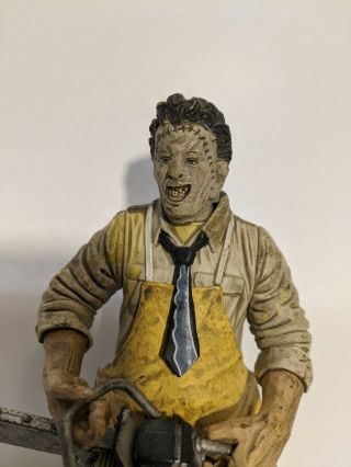 Movie Maniacs The Texas Chainsaw Massacre Leatherface Action Figure 1998 | Loose 3