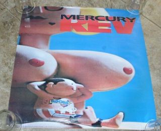 Mercury Rev " Boces " Poster Flaming Lips Grand Mal Wilco St.  Johnny
