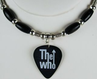 The Who Logo Guitar Pick Necklace
