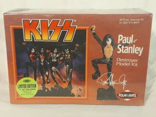 Kiss Rock Band Paul Stanley Destroyer Model Kit 5055 1998 Polar Lights
