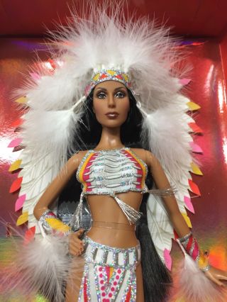 Cher Bob Mackie Black Label Collector Barbie Doll - Cherokee Costume - 2007