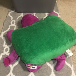 Barney the Purple Dinosaur Big Soft Stuffed Plush Animal Cushion Pillow Pet 18 
