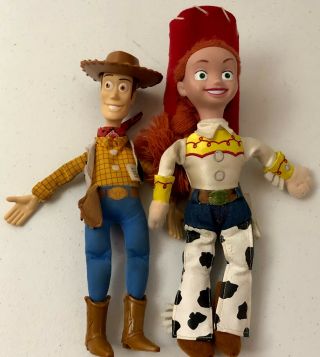 Toy Story Woody And Jessie Dolls Disney Pixar Burger King Toy Story 2