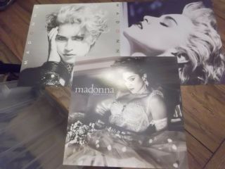 Madonna 3 Promo 1x1 Flats Madonna,  True Blue Like A Virgin 2001