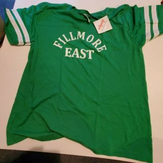 Fillmore East Concert Venue Shirt Retro Jersey Style Bill Graham Wolfgang 