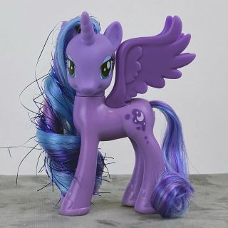 My Little Pony Mlp G4 Princess Luna Brushable Tinsel Crystal Empire Flawed