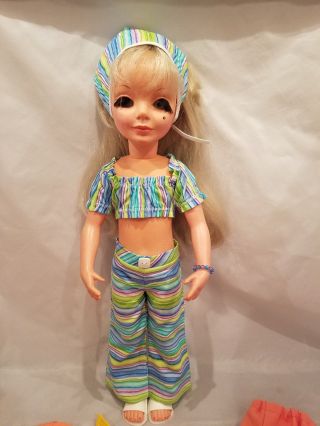 Vintage ALTA MODA FURGA S - Girl Doll,  Simona with Extra Outfit 3