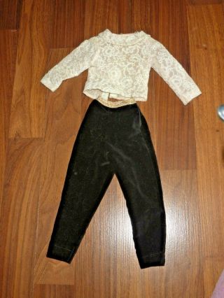 Vintage Madame Alexander 20 In.  Untagged Cissy Doll Troubadour? Outfit