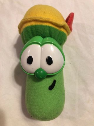 Big Ideas Veggie Tales Junior Asparagus Plush Beanie Toy 5 1/2” Big Ideas
