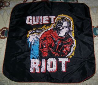 Vintage Quiet Riot Metal Health Tapestry Flag Banner Fabric Poster Wall Hanging