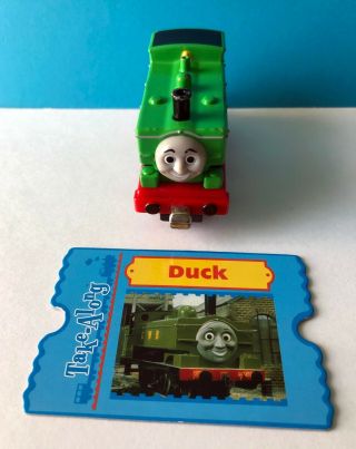 Thomas & Friends Take Along N Play Duck With Collectors Card Learning Curve Rc2