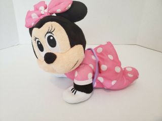 Minnie Mouse Baby Crawling Doll Disney Mattel Music Crawls Fisher Price