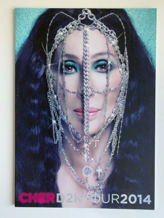 Collectible Cher Photo Booklet From Dressed To Kill Tour
