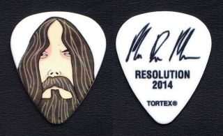 Lamb Of God Mark Morton Signature Caricature Guitar Pick - 2014 Resolution Tour